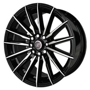 neo alloy wheel 15" pcd100 matt black