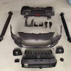front bumper kit matte black for baleno 2019 2024